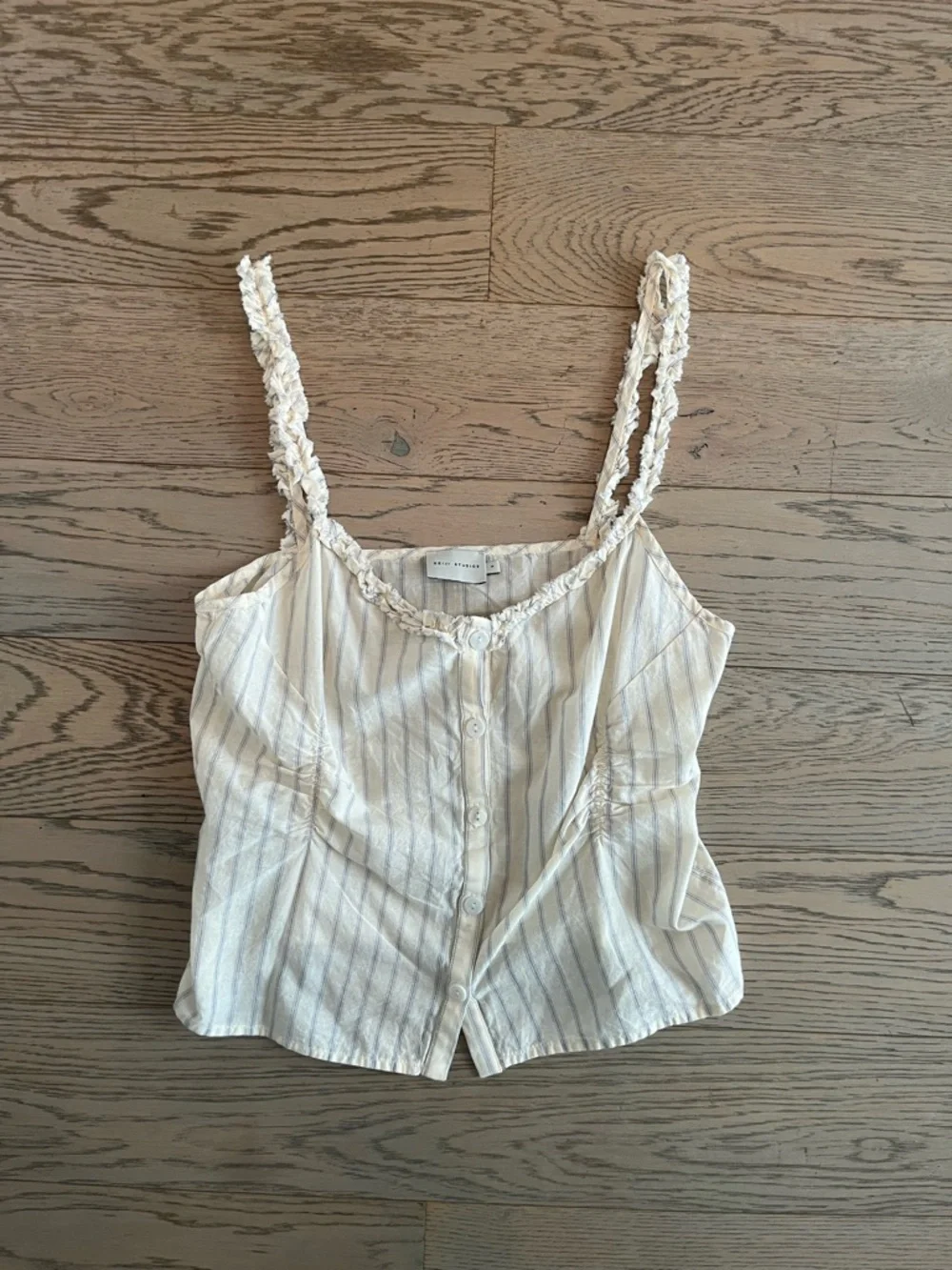 Deiji Studios Ruffle Button Top - Picture 4 of 4